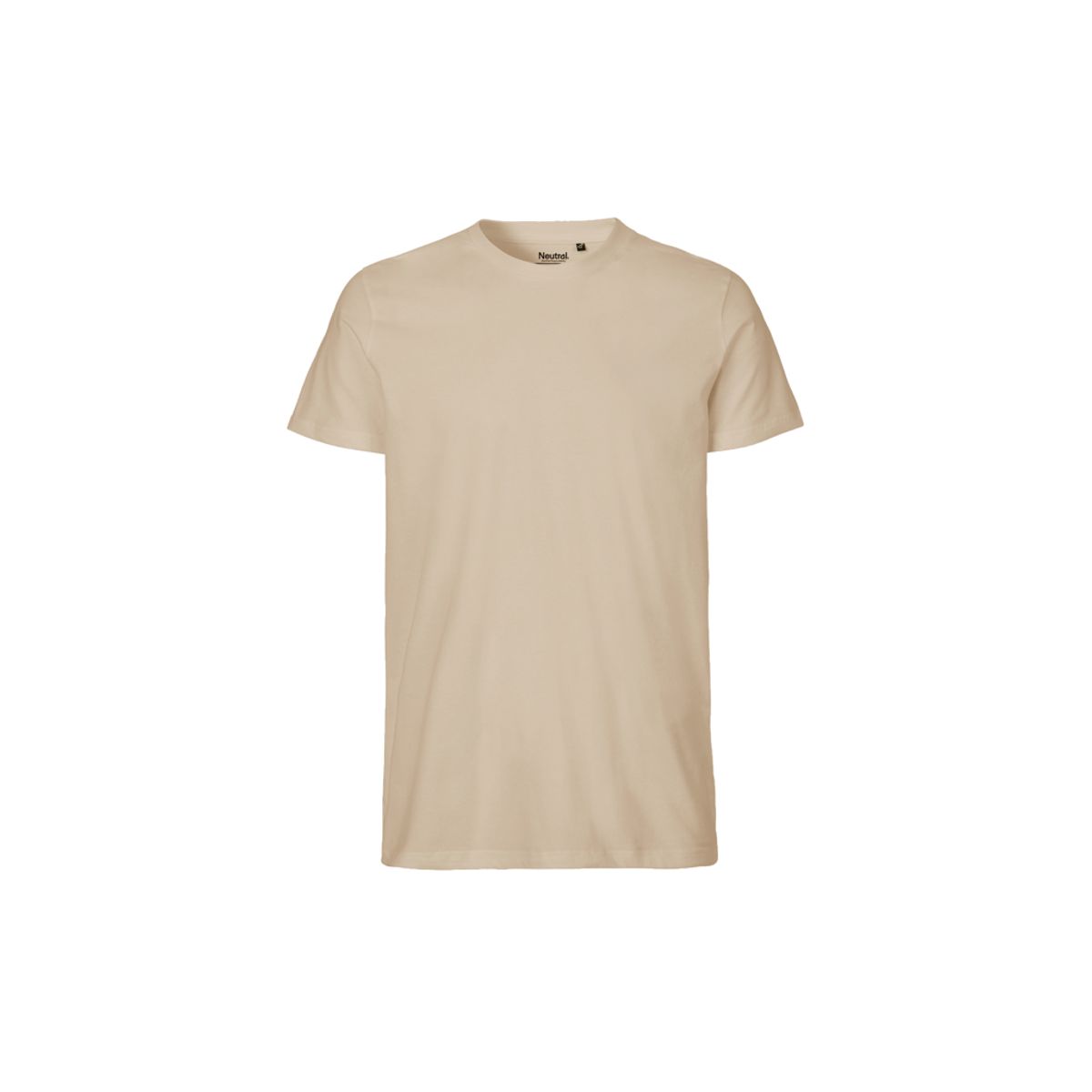 Herre Fit T-shirt Neutral O61001 str. 3XL Sand