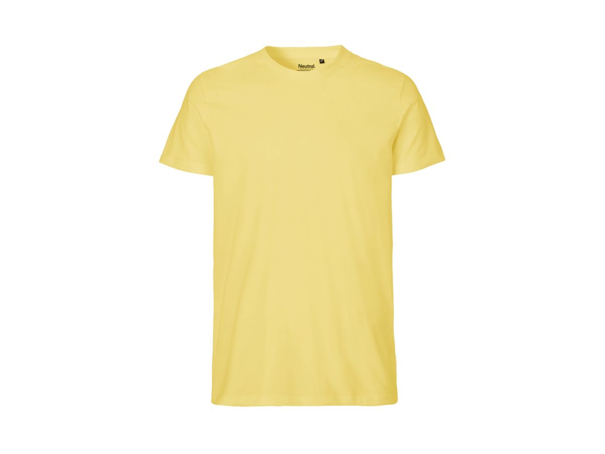 Herre Fit T-shirt Neutral O61001 str. XL Dusty Yellow