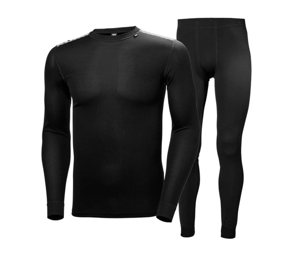 Herre HH® Comfort Lightweight Base Layer Sæt (Herre), Sort / 2XL