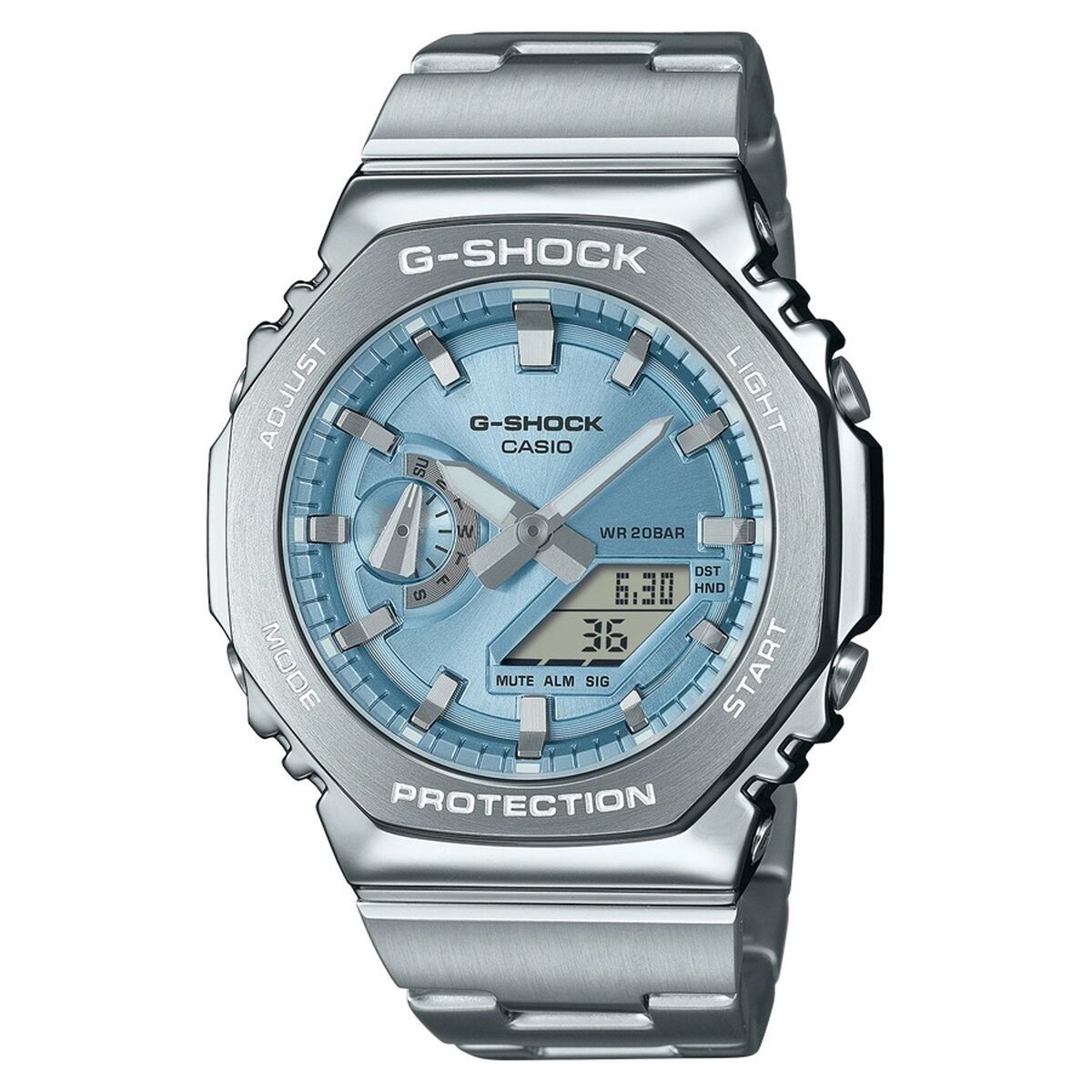 Herreur Casio G-Shock OAK G-STEEL LIGHT BLUE