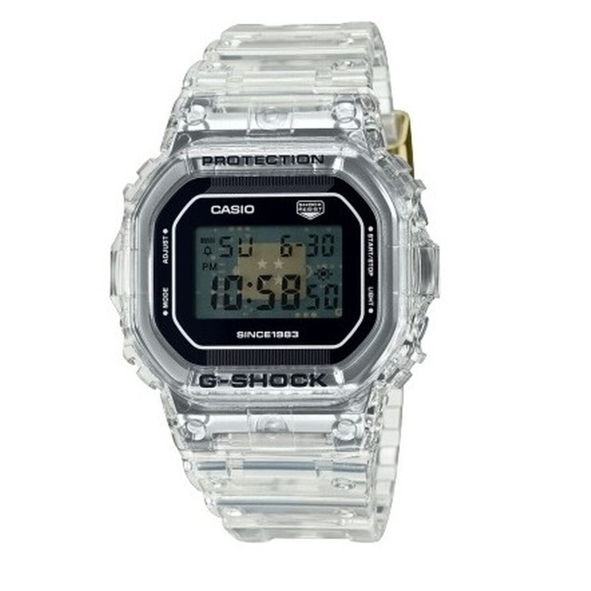 Herreur Casio G-Shock THE ORIGIN CLEAR REMIX SERIE - 40 Grå (Ø 43 mm)