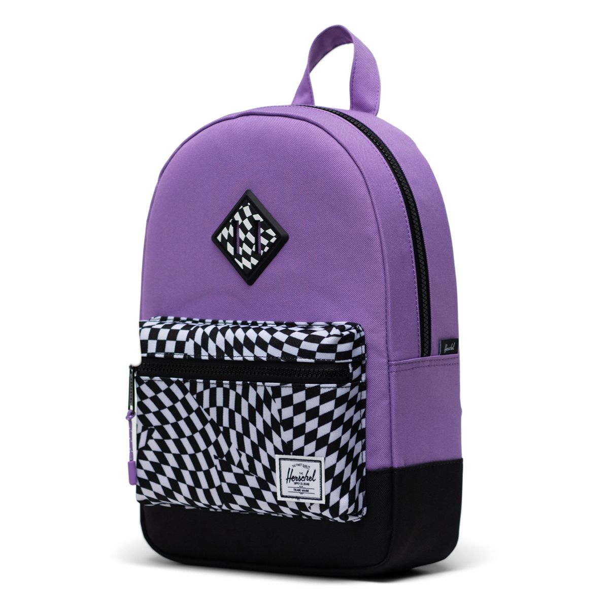 Herschel Heritage Rygsæk Kids Warp Check/Amethyst Orchid