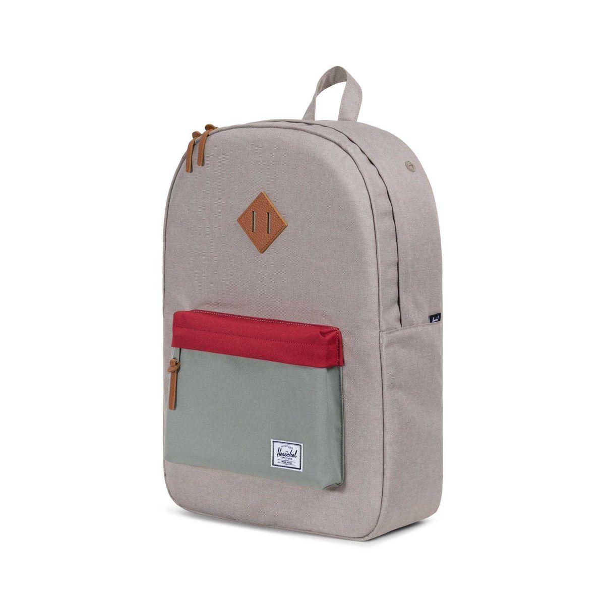 Herschel Heritage Rygsæk Light Khaki Crosshatch Shadow 21,5L