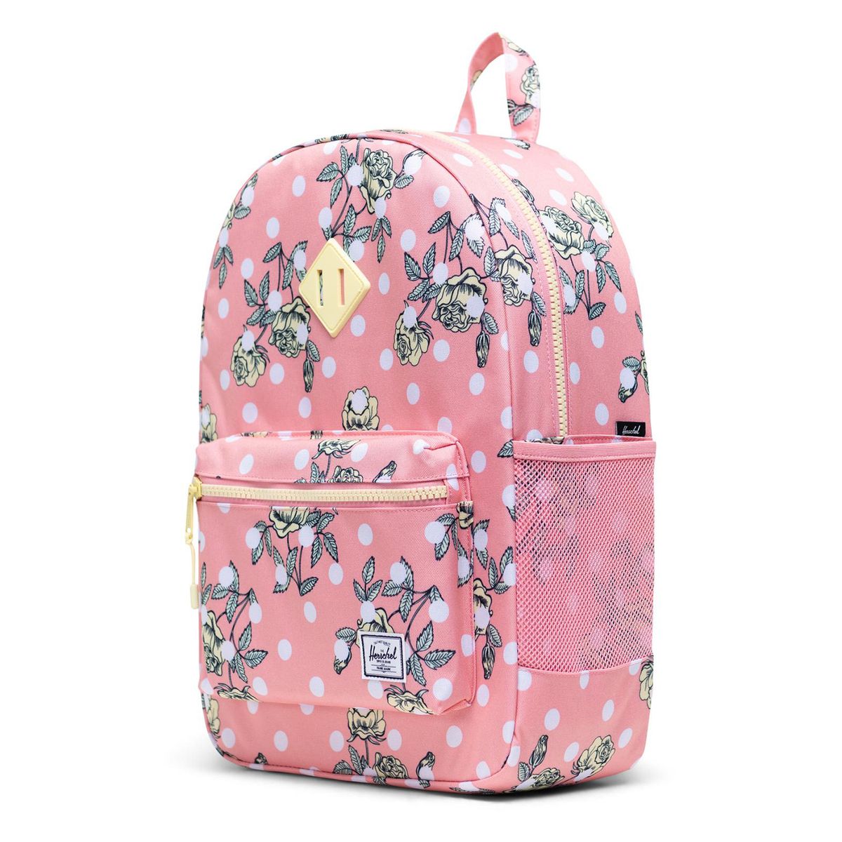 Herschel Heritage Rygsæk Youth Polka Floral Peony 20L