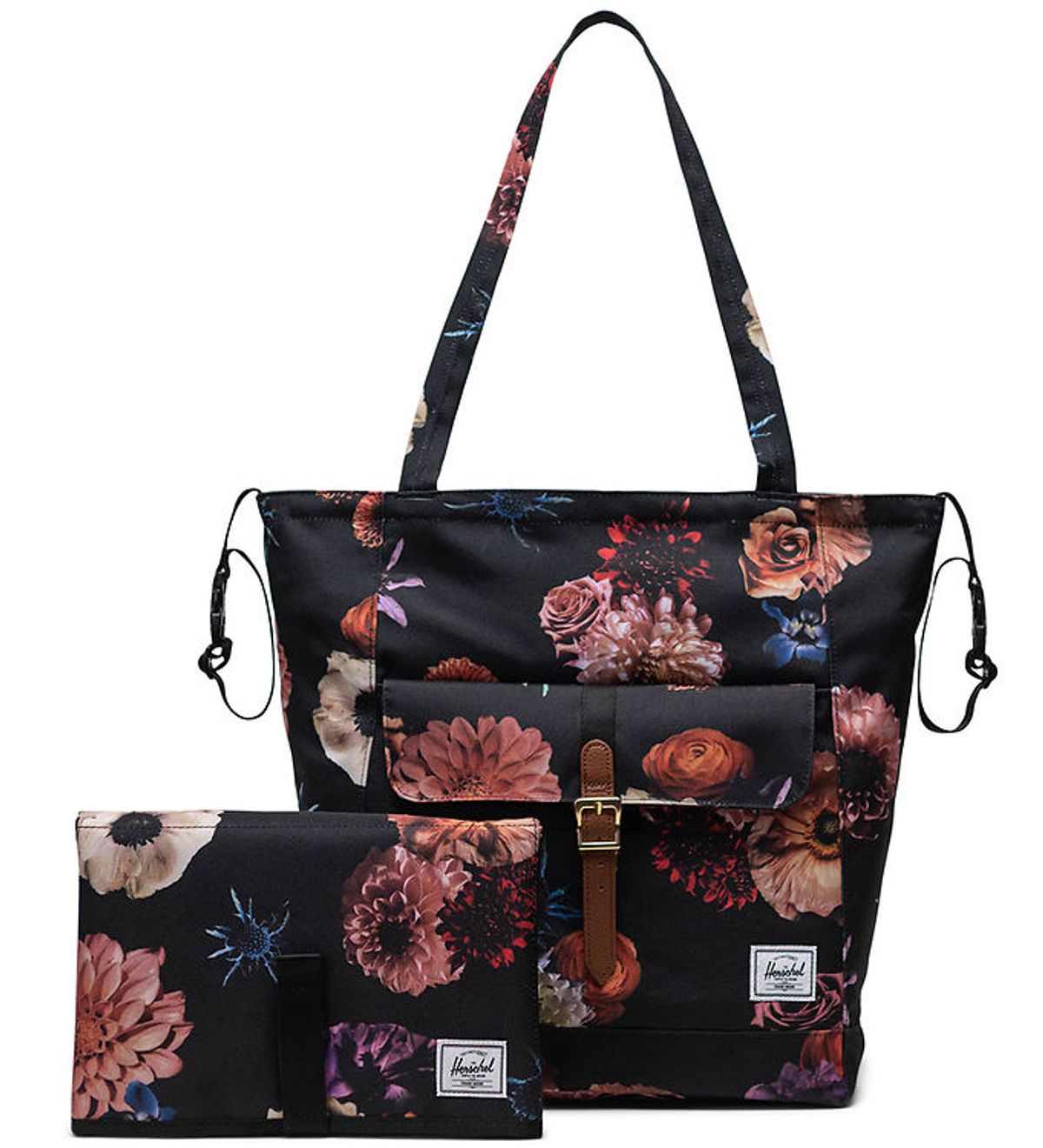 Herschel Pusletaske - Retreat Tote - EcoSystem - Floral Revival