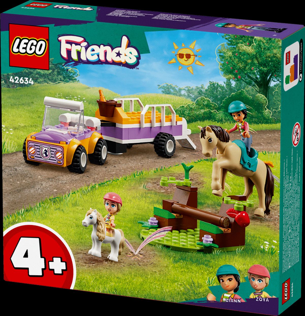 Heste- og ponytrailer 42634 LEGO ® Friends