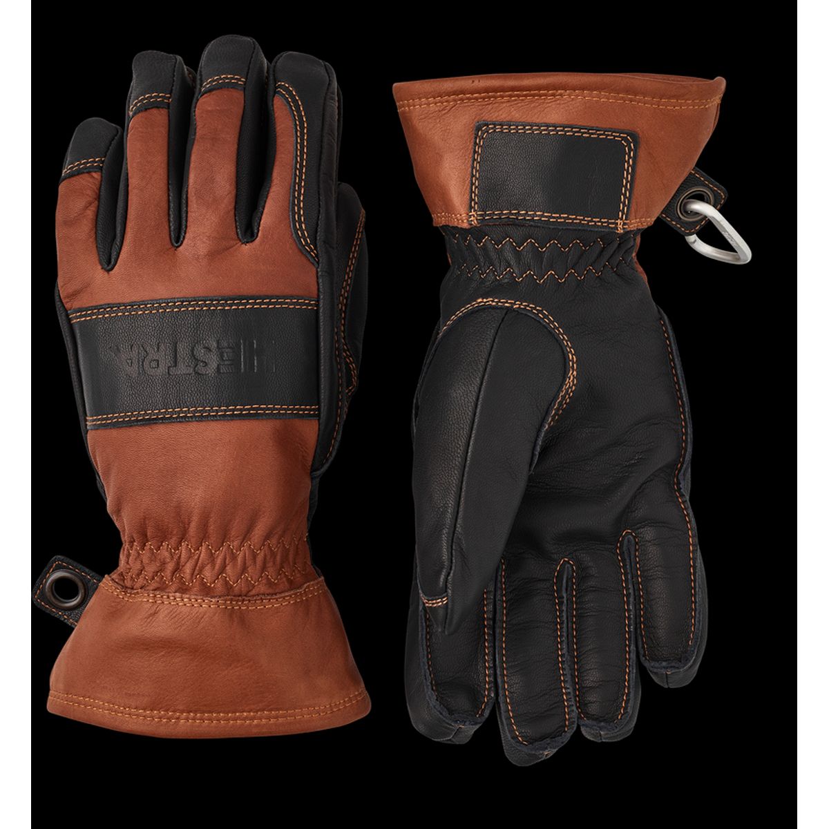 Hestra Fält Guide Glove Handsker Brown / Black Str 12