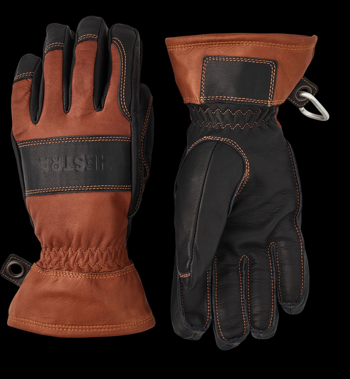 Hestra Fält Guide Glove Handsker Brown / Black Str 8