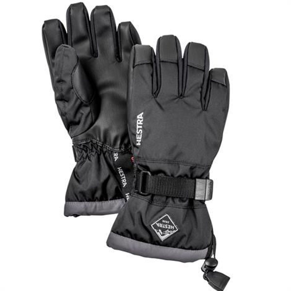 Hestra Gauntlet CZone Handske Børn, Black