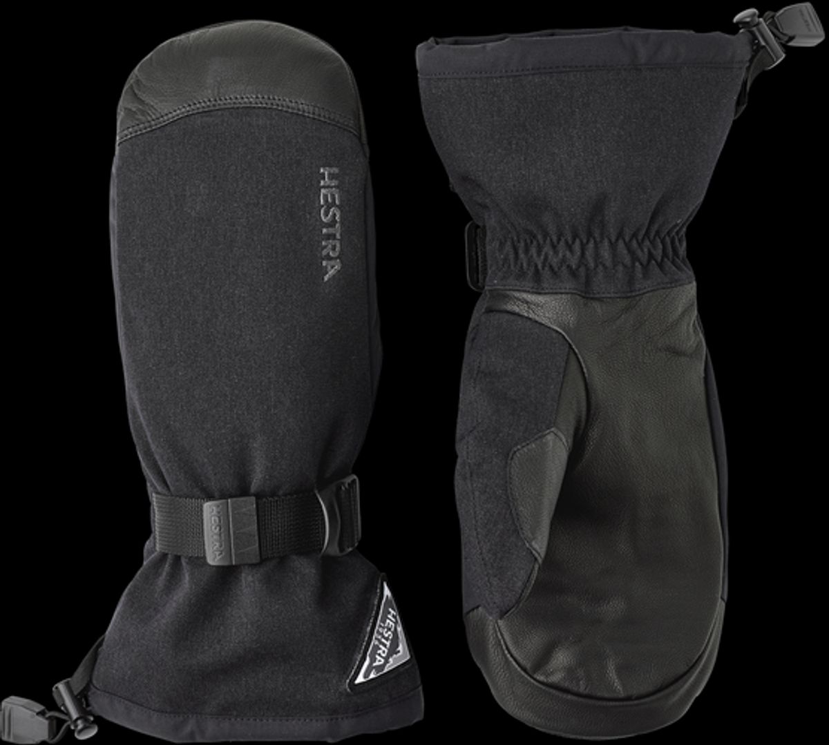 Hestra Powder Gauntlet - Mitt, Black