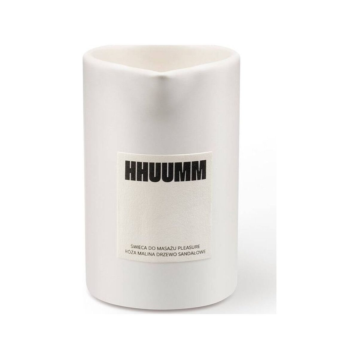 Hhuumm Massage Pleasure Candle - Rose Hindbær Sandeltræ 100Ml