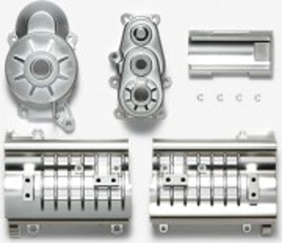 Hi-lift Chassis Matte A Parts - 54750 - Tamiya