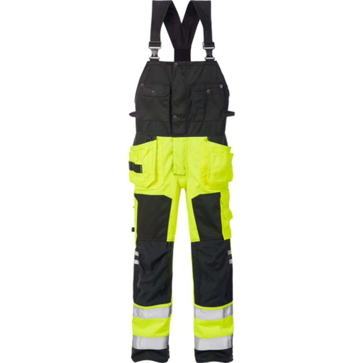 HI-VIS OVERALLS GUL/SORT C150