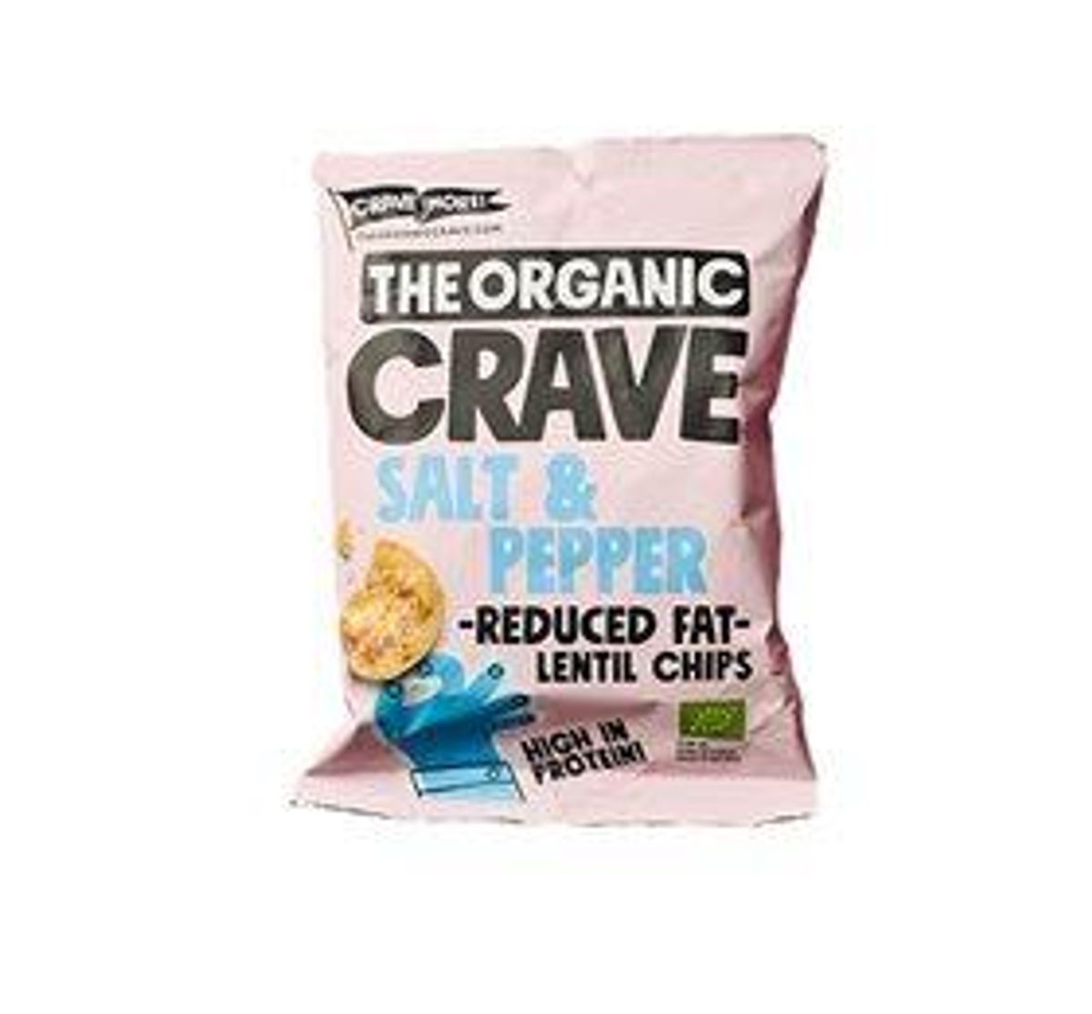 High Protein Lentil Chips Ø Salt & Pepper - 30 g.