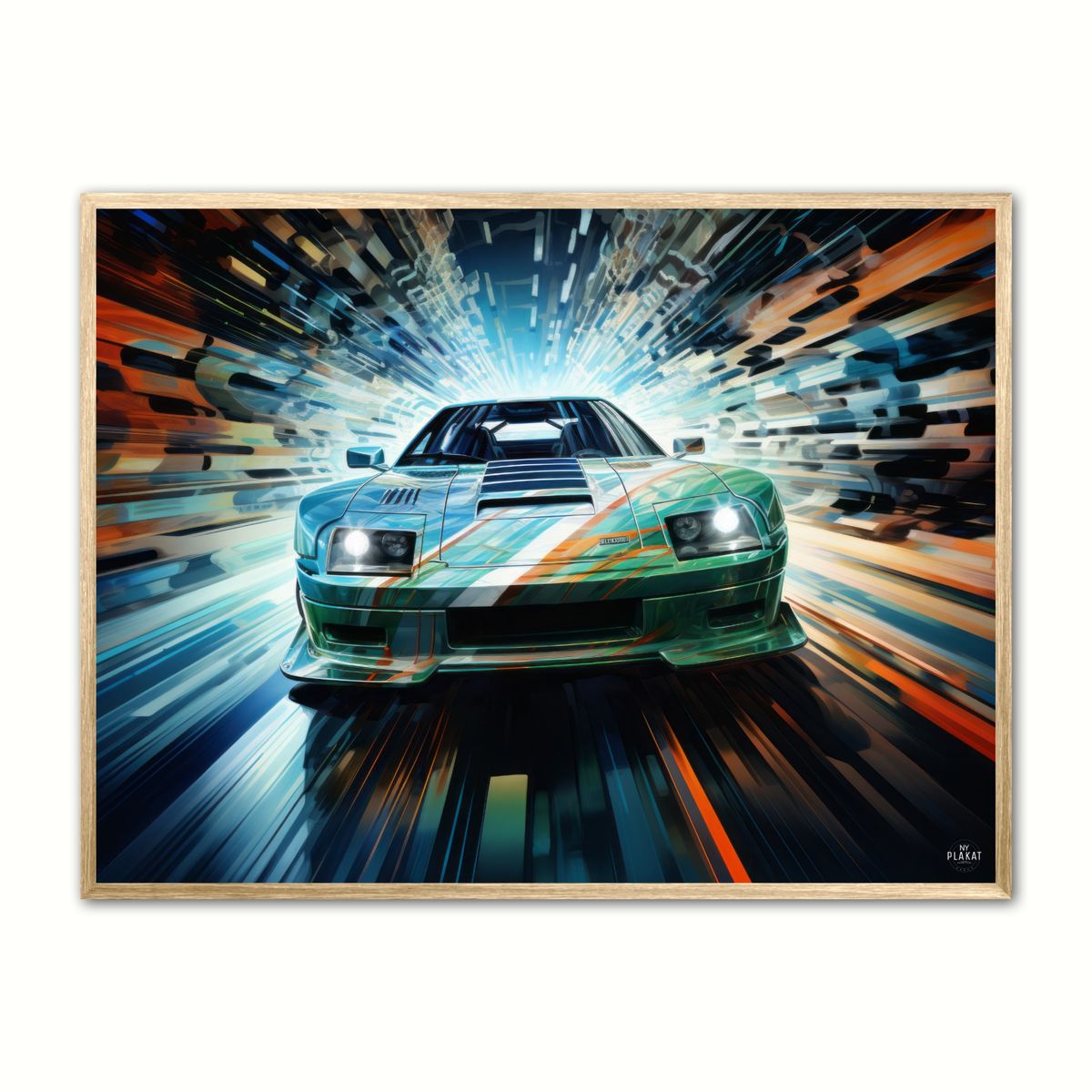 High-Res Racing Thrills plakat 21 x 29,7 cm (A4)