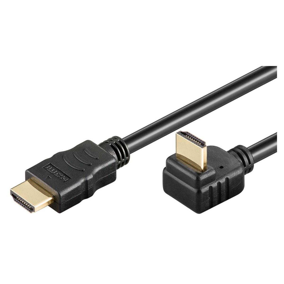 High Speed 270 ° vinklet HDMI kabel - 4K Ultra HD - 2 m