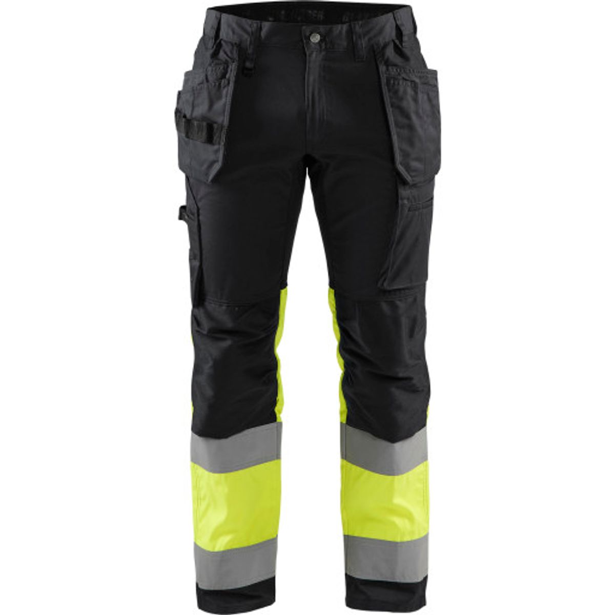 High Vis buks med stretch Sort