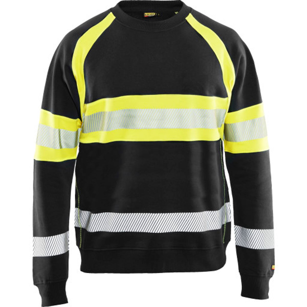 High vis sweatshirt Sort/High