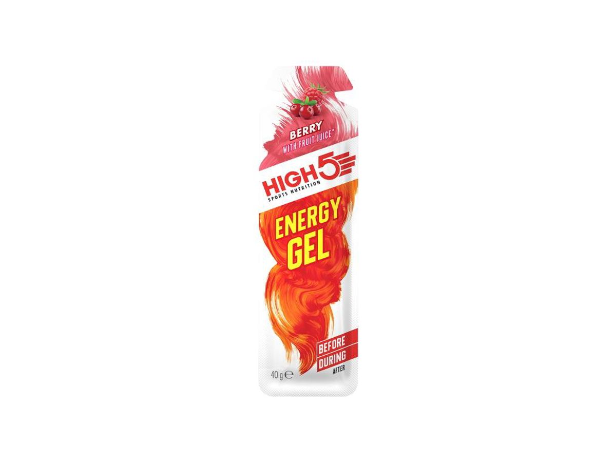 High5 EnergyGel - Sommerfrugt 40 gram OBS Mindst holdbarhed 30/11-24