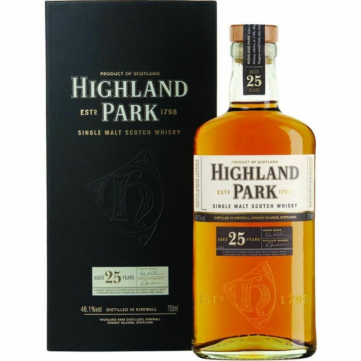 Highland Park 25 Yo Single Malt Scotch Fl 70