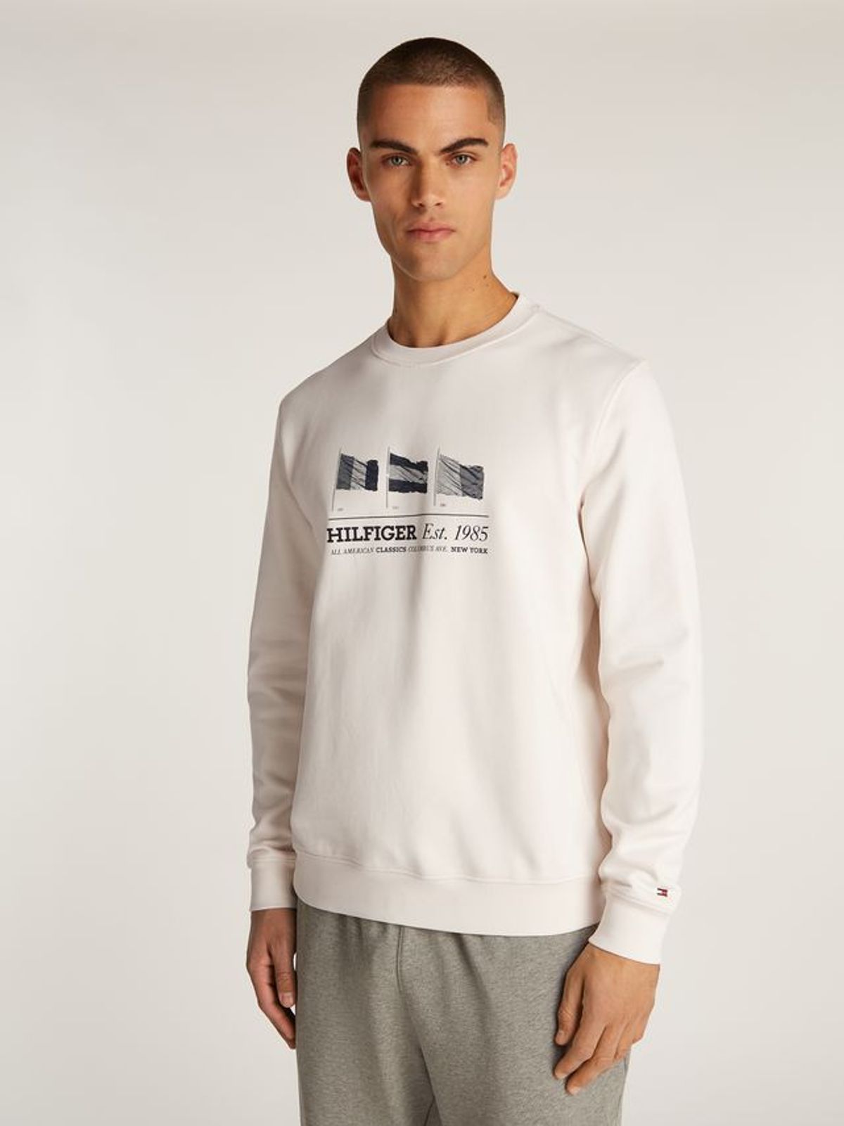 HILFIGER FLAGS CREWNECK