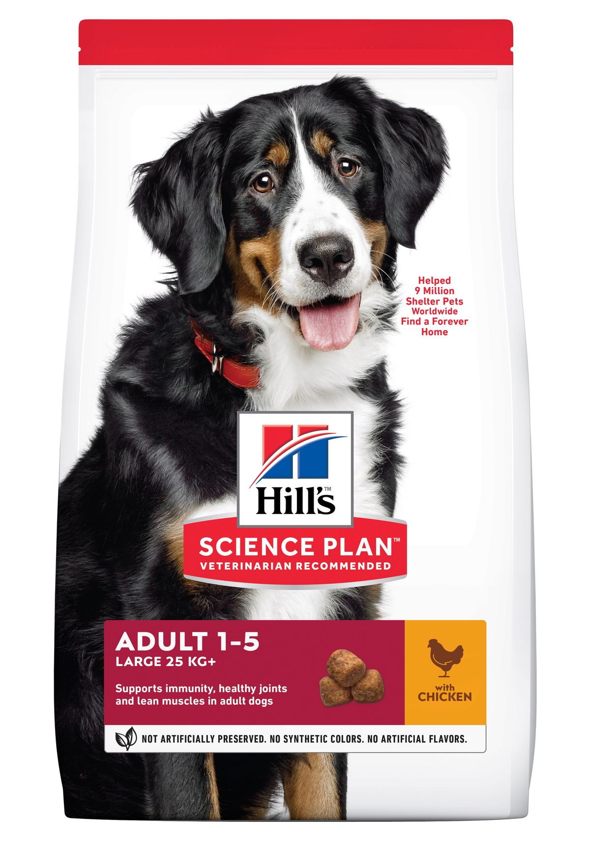 Hill's Science Plan Adult. Large Breed. Chicken. 12kg.