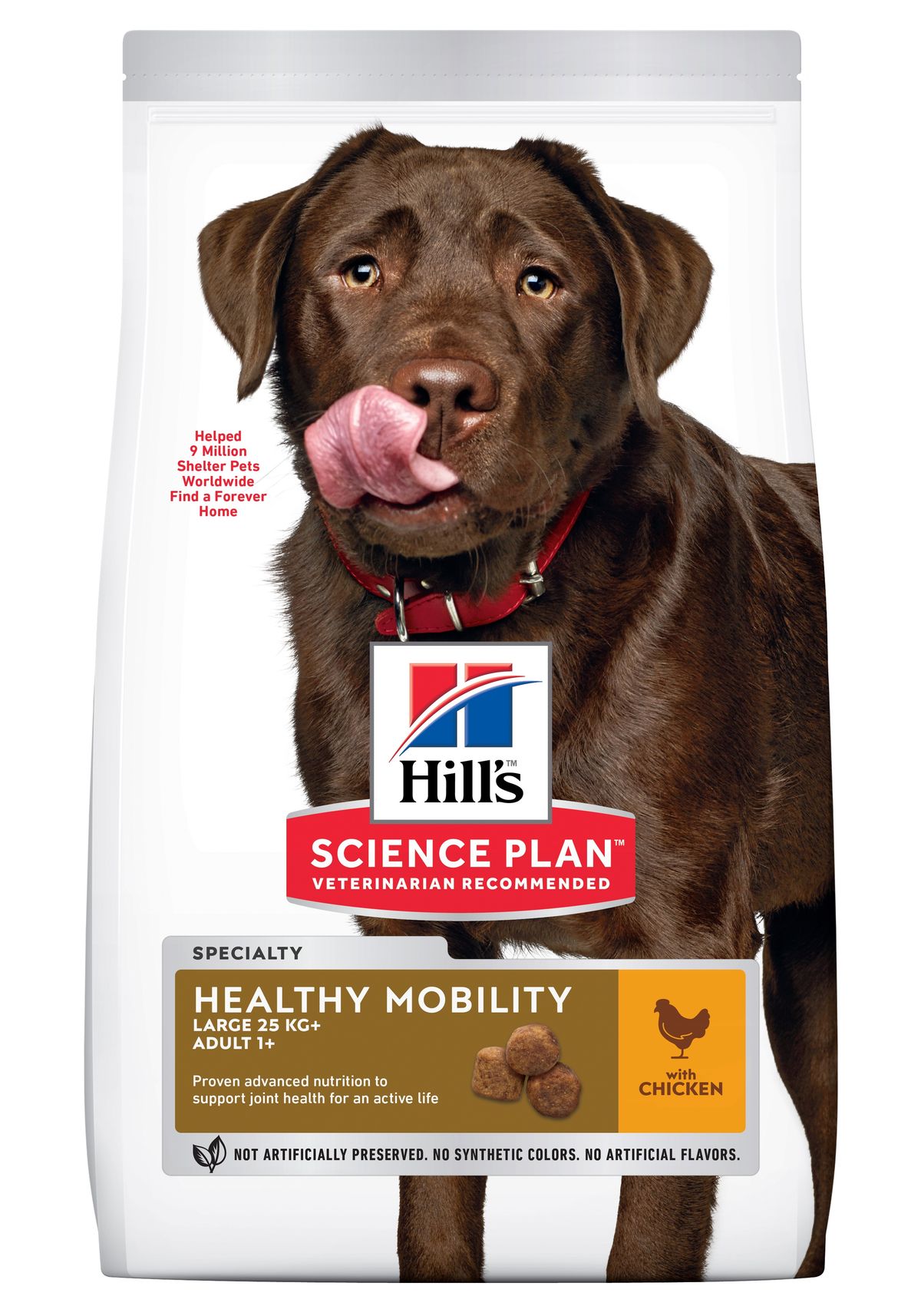 Hill's Science Plan&trade; Canine Adult Healthy Mobility Large Breed. Chicken. 12kg.