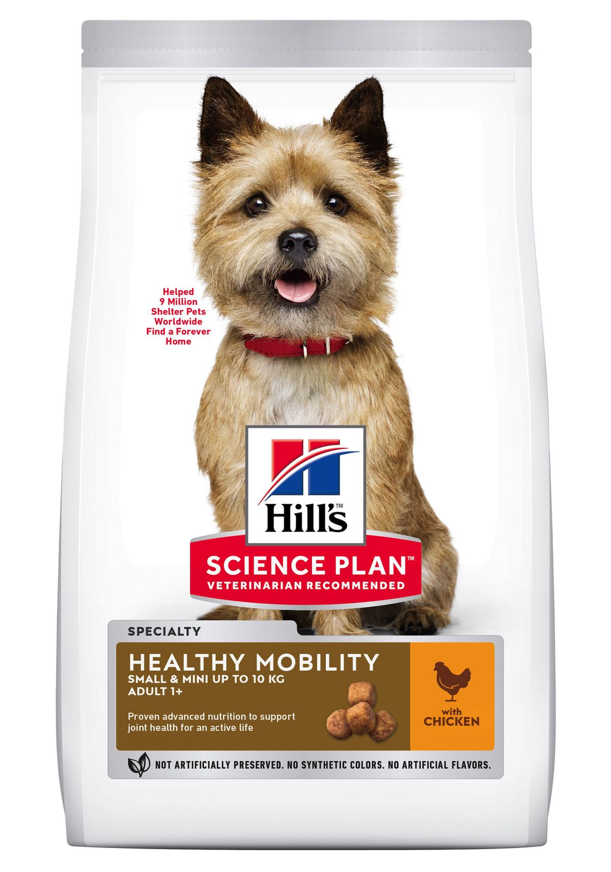 Hill's Science Plan&trade; Canine Adult Healthy Mobility Small&Mini. Chicken. 6kg.