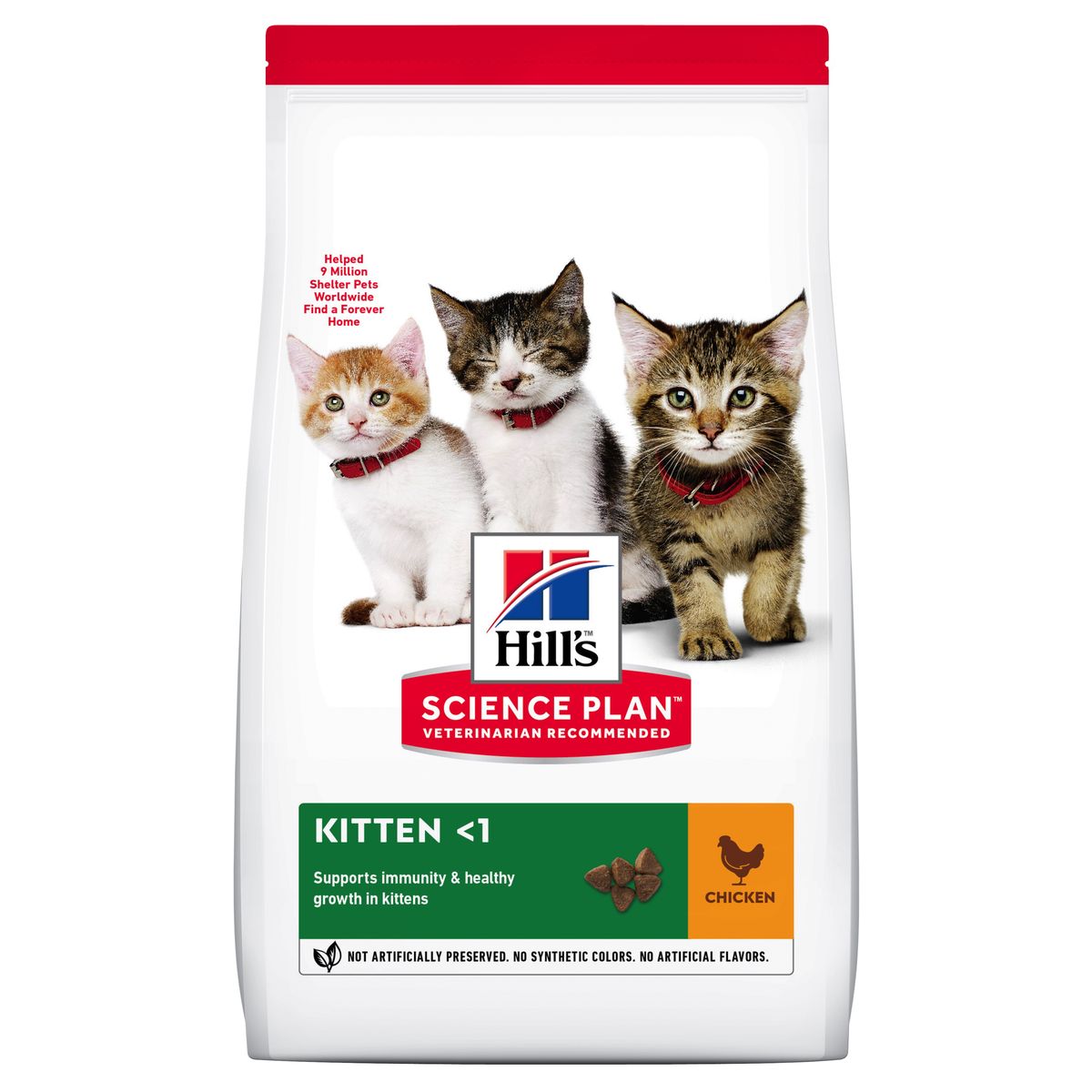 Hill's Science Plan&trade; Kitten Healthy Development&trade; Chicken.