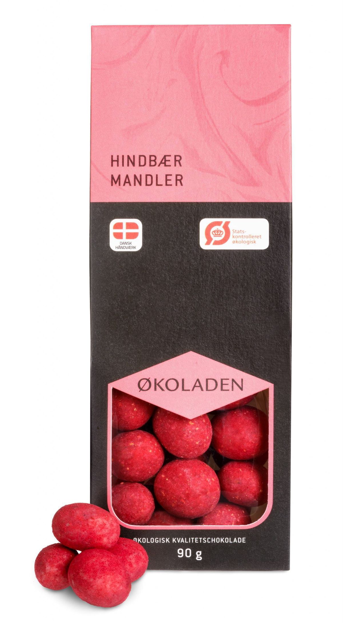 Hindbær Mandler