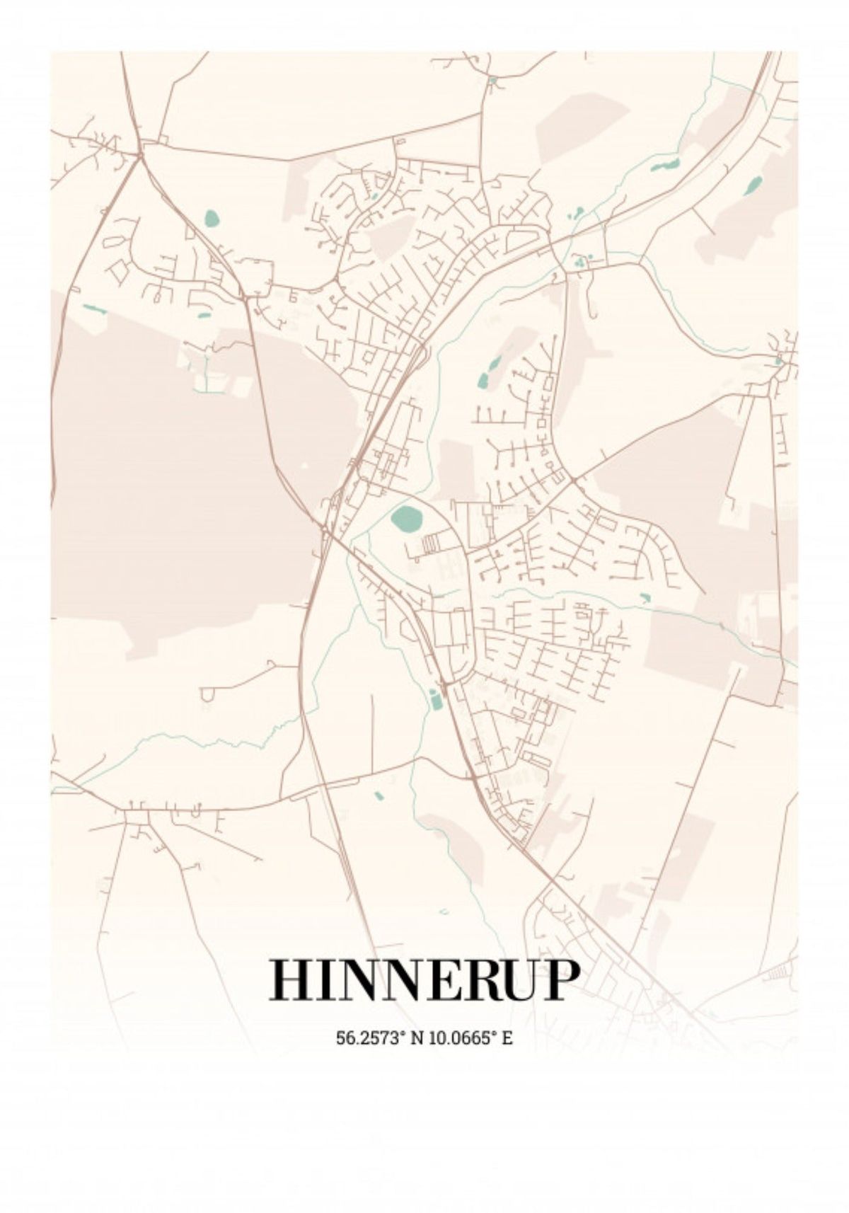 Hinnerup 30x42 cm (A3)