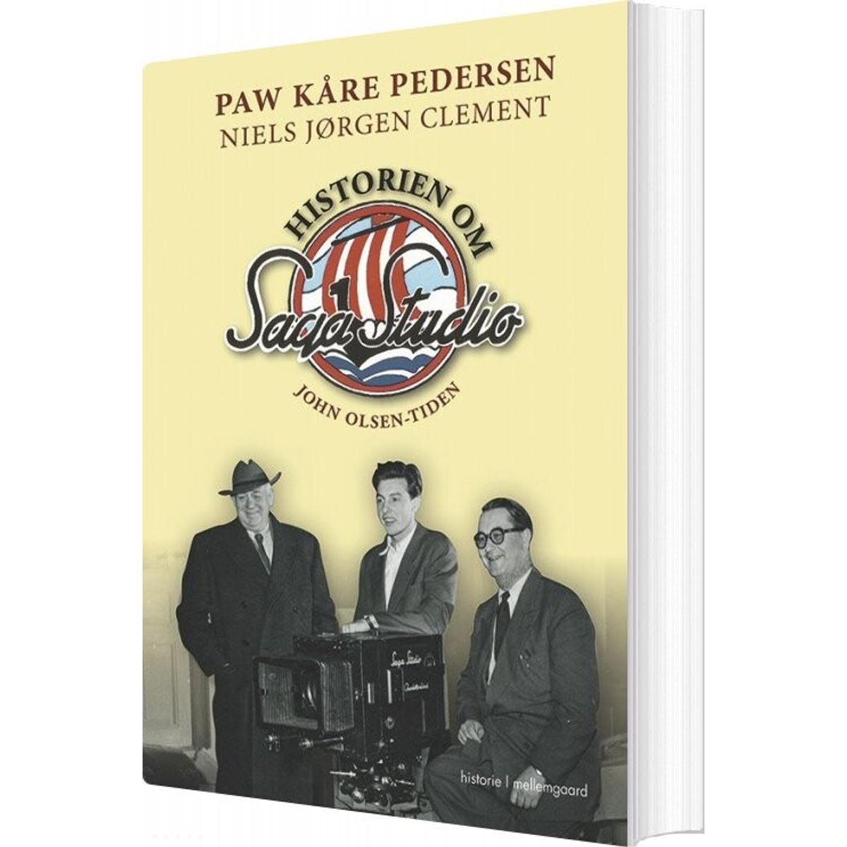 Historien Om Saga Studio - Paw Kåre Pedersen - Bog