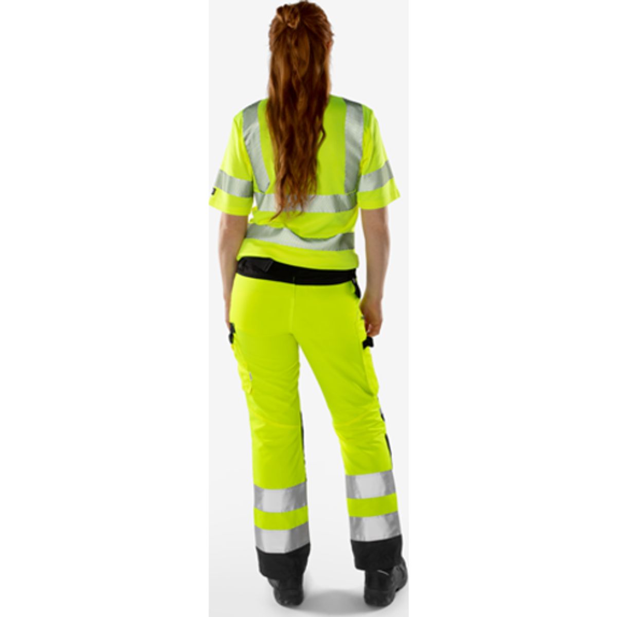 HiVis Green bukser dame kl.2 2