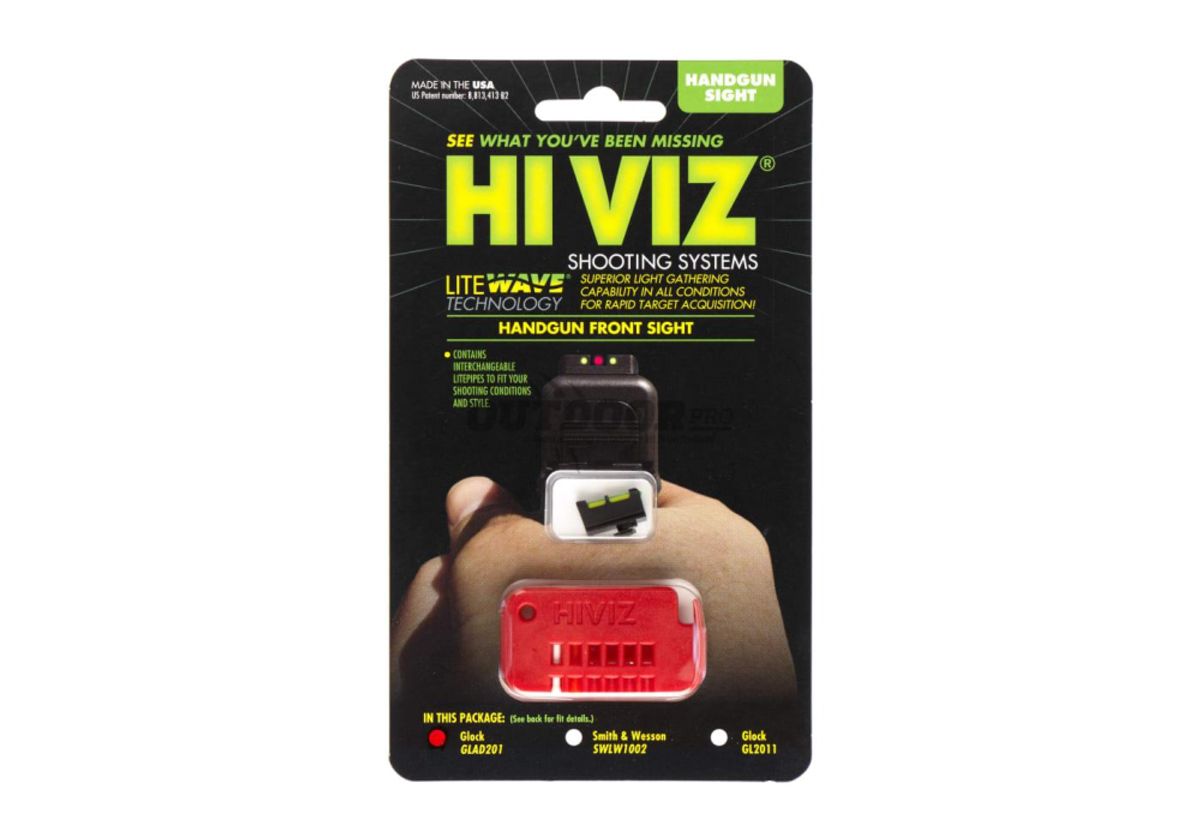 HIVIZ Target Front Sight for Glock 17/19