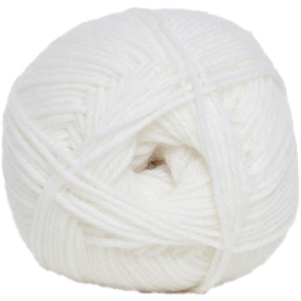 Hjertegarn Ciao Trunte - 100% Merino Uld Superwash fv 1000 Hvid