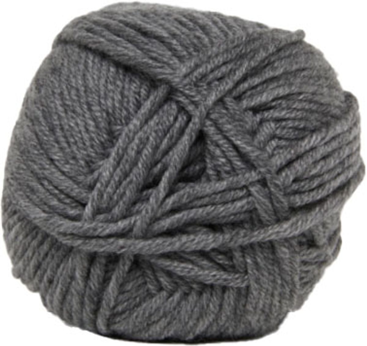 Hjertegarn Merino Cotton - fv 435 Mellem Grå