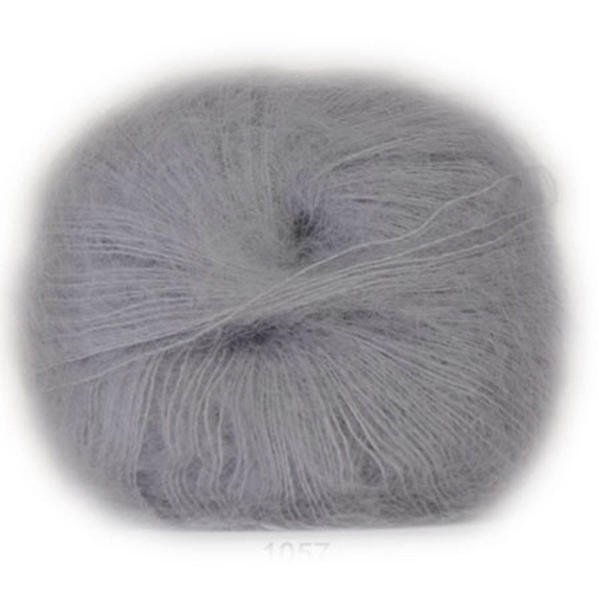 Hjertegarn Silk Kid Mohair Garn - fv 1057 Muse Grå