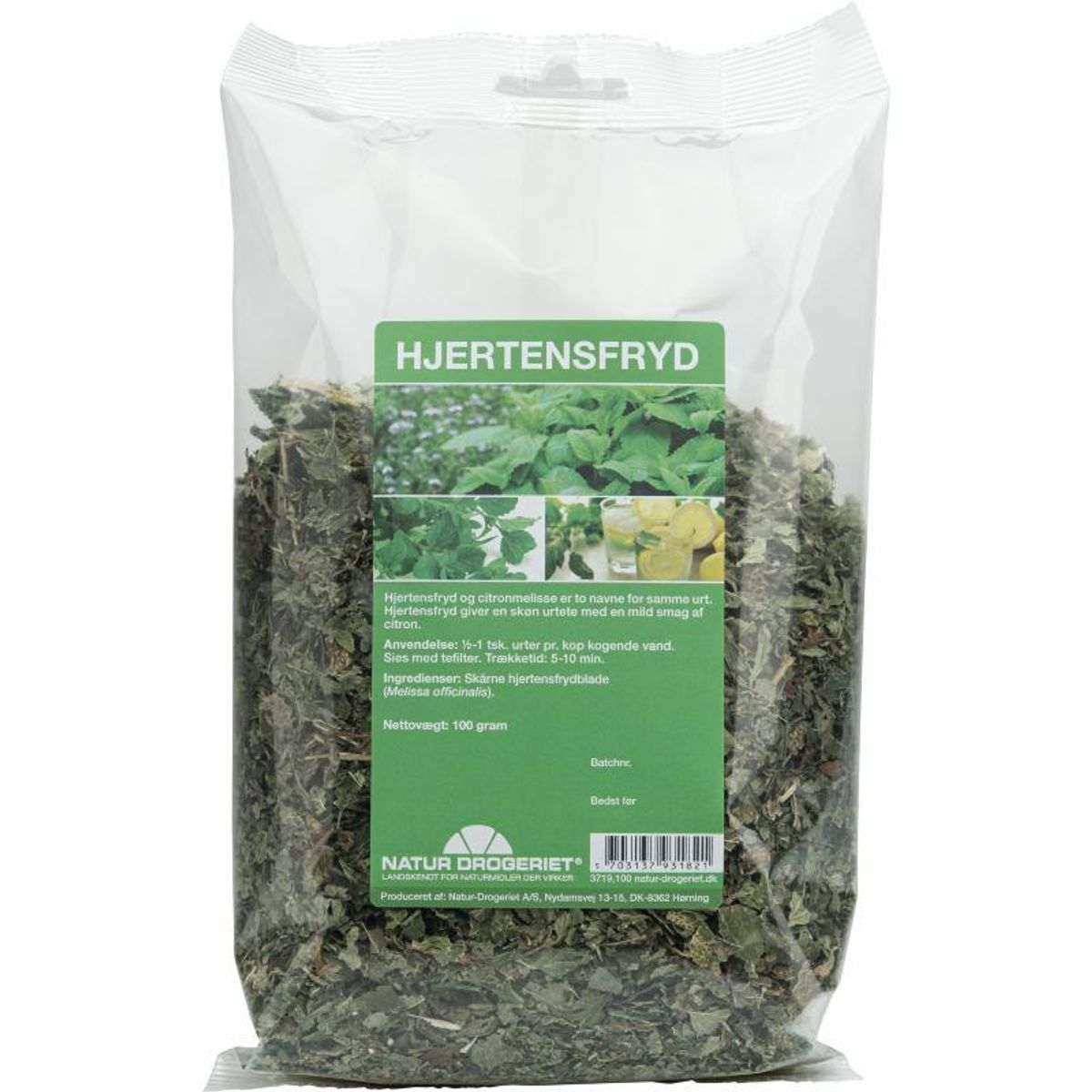 Hjertensfryd (Citronmelisse) - 100 gram