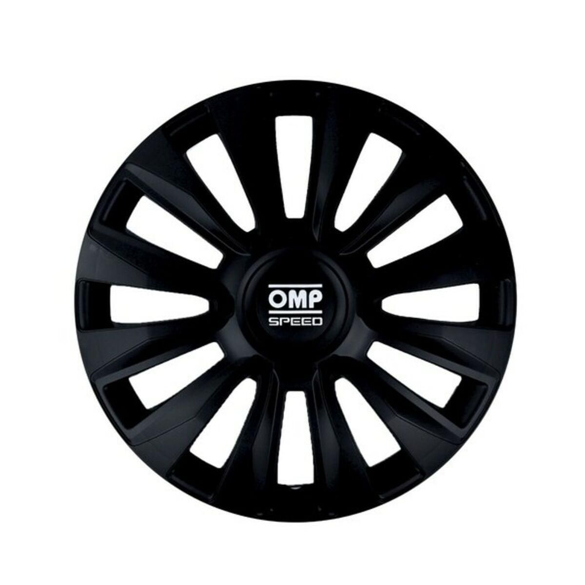 Hjulkapsel OMP Magnum Speed Sort 14" (4 uds)