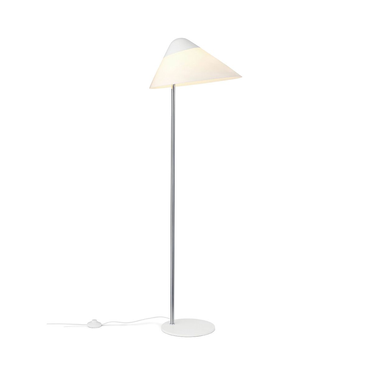 HJW03 Opala Gulvlampe af Hans J. Wegner (Hvid)