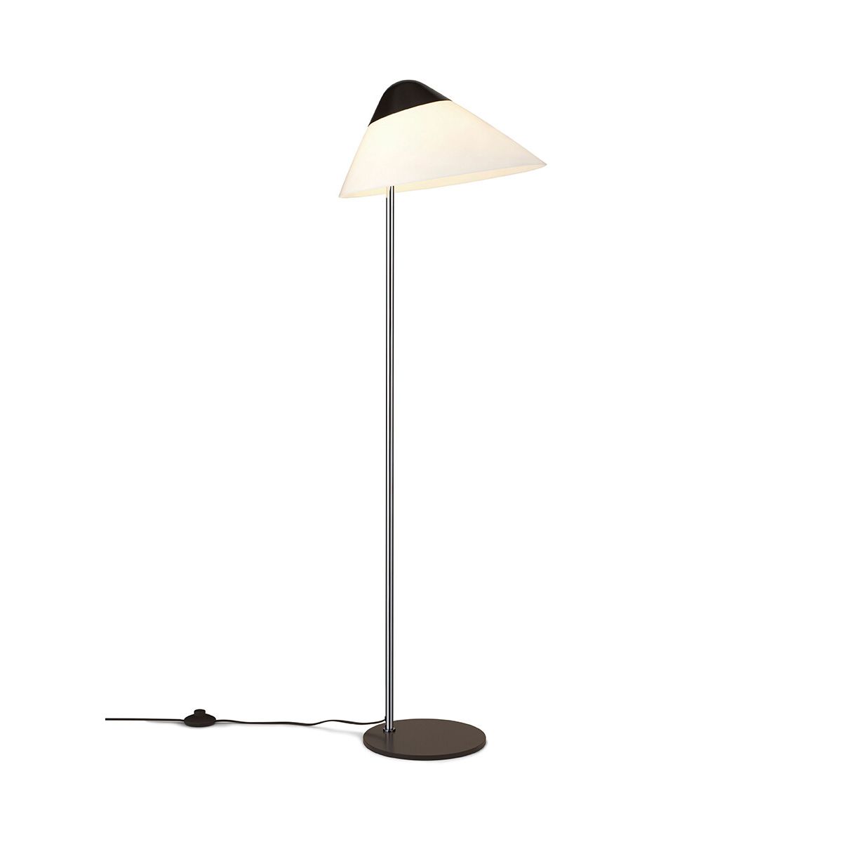 HJW03 Opala Gulvlampe af Hans J. Wegner (Sort)