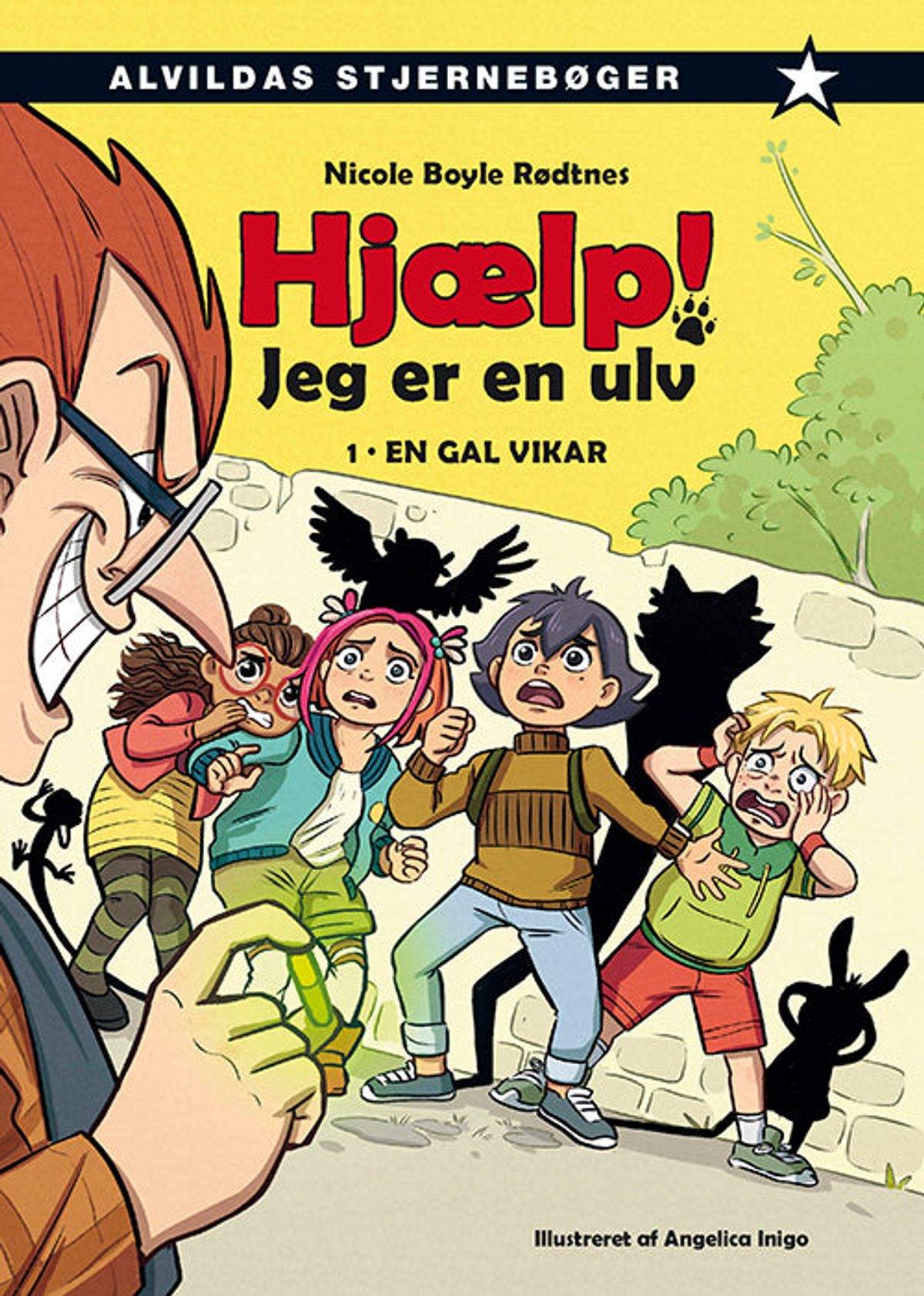 Hjælp! Jeg er en ulv 1: En gal vikar