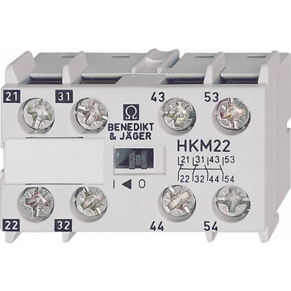 HJÆLPEKONTAKT K1 MINI 2NO+2NC