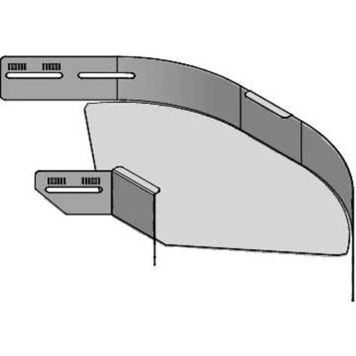 Hjørne Justerbar 100 mm FZS