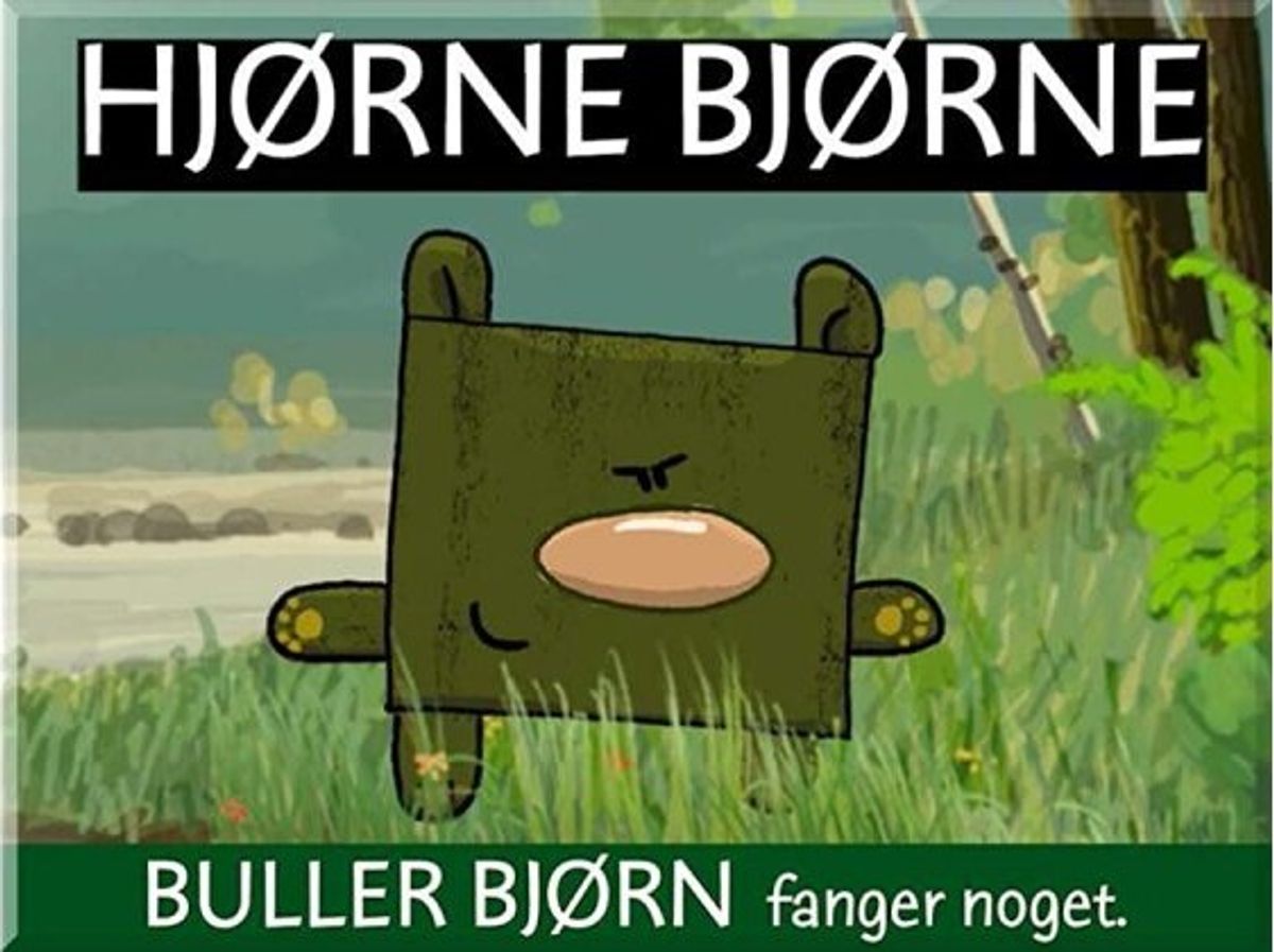 Hjørnebjørne - Buller Bjørn Fanger Noget - Diverse - Bog