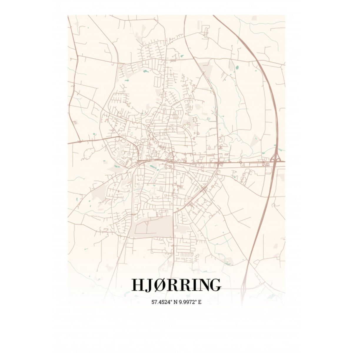 Hjørring 35x50 cm (B3)