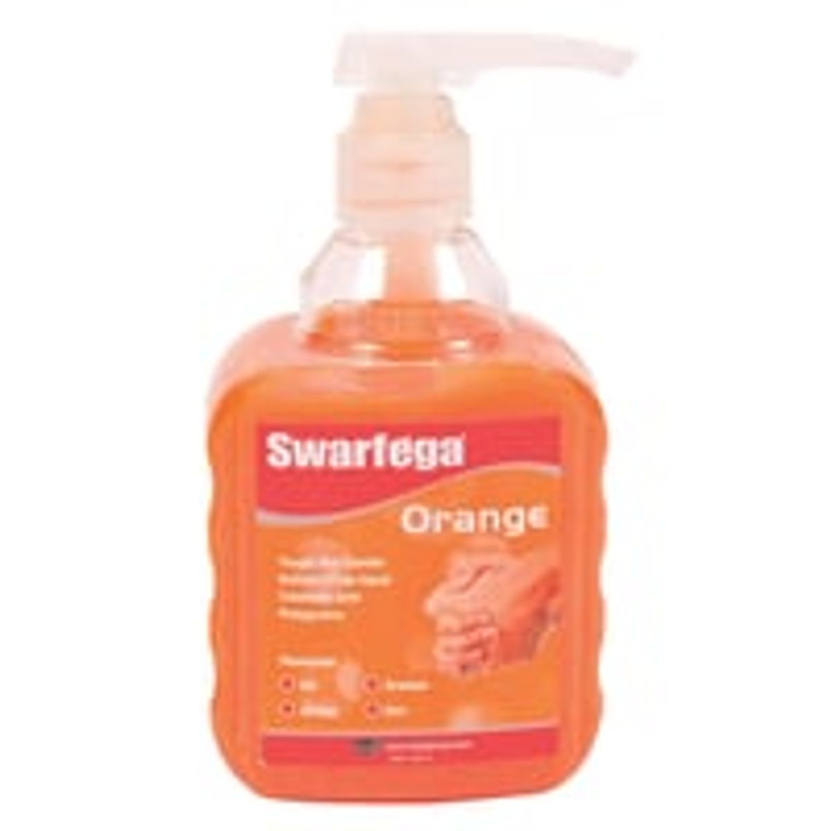 Hndrens Swarfega Orange 450 ml pumpeflaske