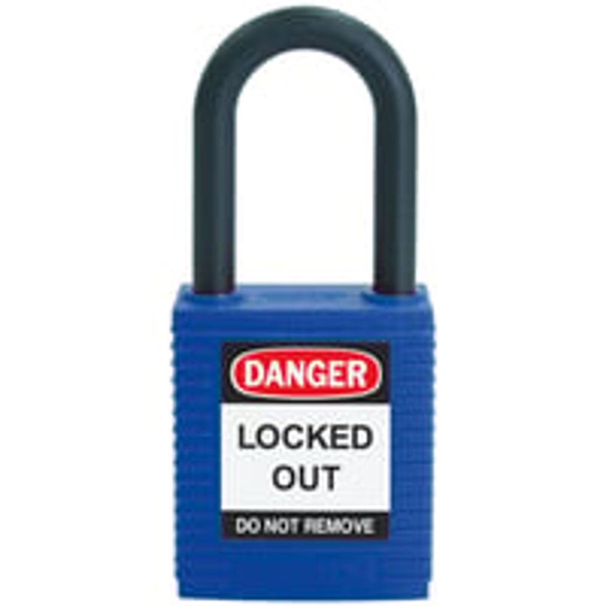 Hngels safety padlock nylon 38MM bl 6 STK KD