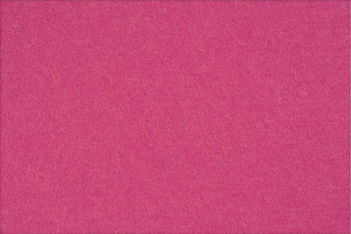 Hobbyfilt - 42x60 Cm - 3 Mm - Pink - 1 Ark