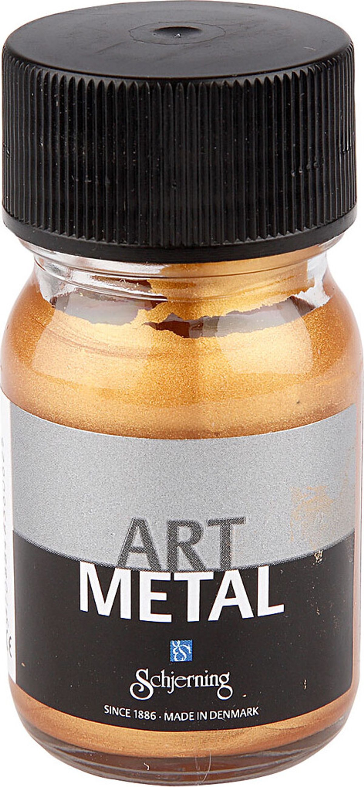 Hobbymaling Metallic - Mellem Guld - 30 Ml